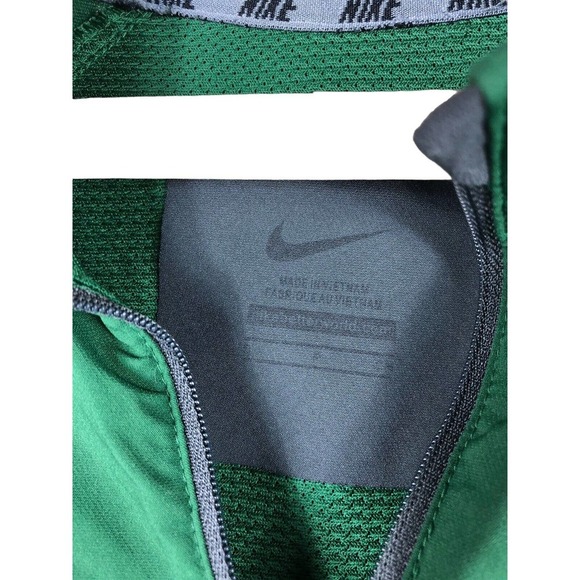 Northern Michigan Volleyball 1/4 Zip Pullover Jacket Small Green Mens - Picture 5 of 6